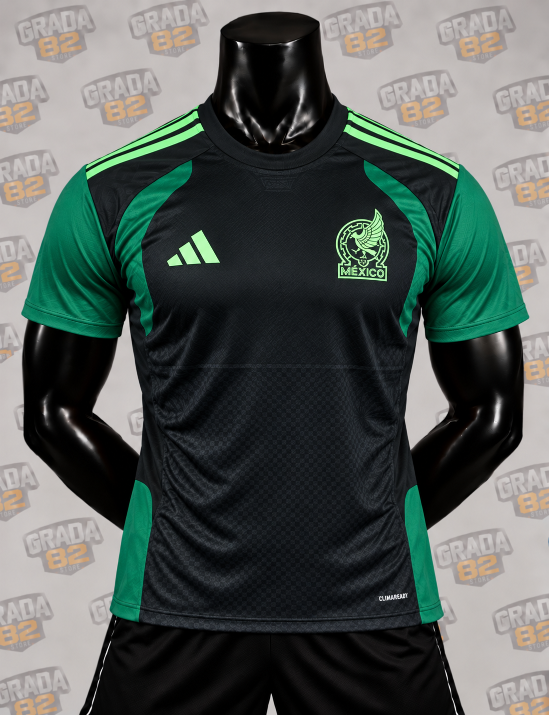 México entrenamiento negra con verde 2026