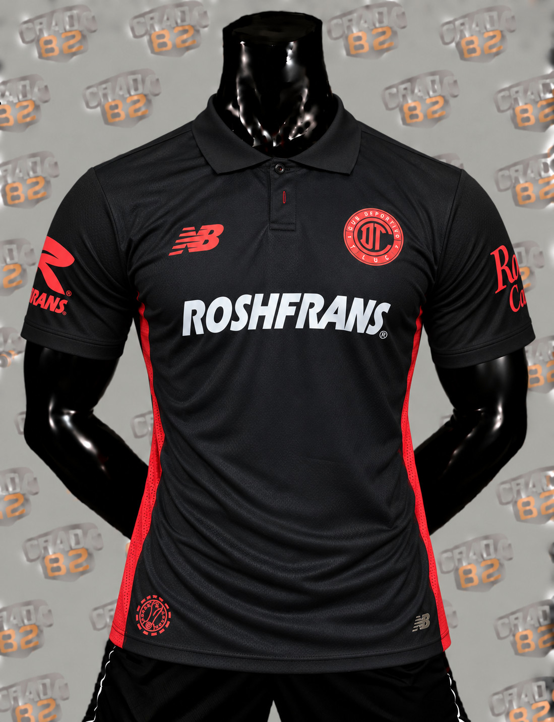 Toluca alternativo negro 25/26