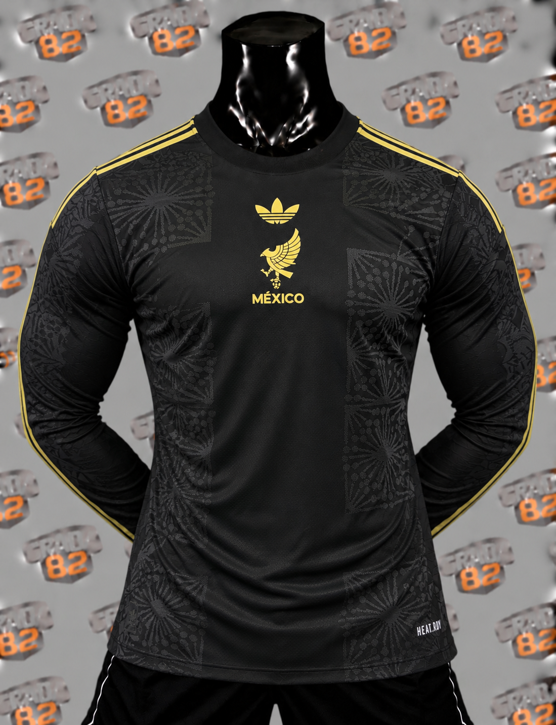 México 3er uniforme manga larga 2025