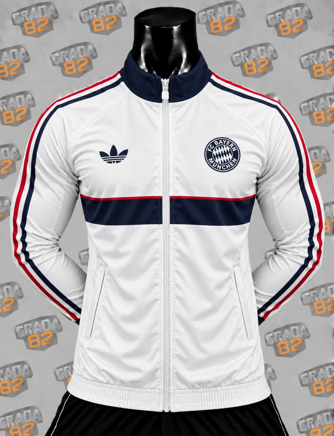 Jacket Bayer Múnich ( blanco)