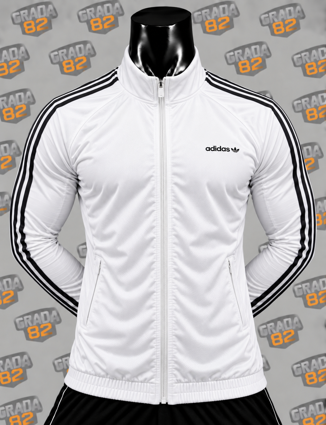 Jacket Adidas (Blanco)