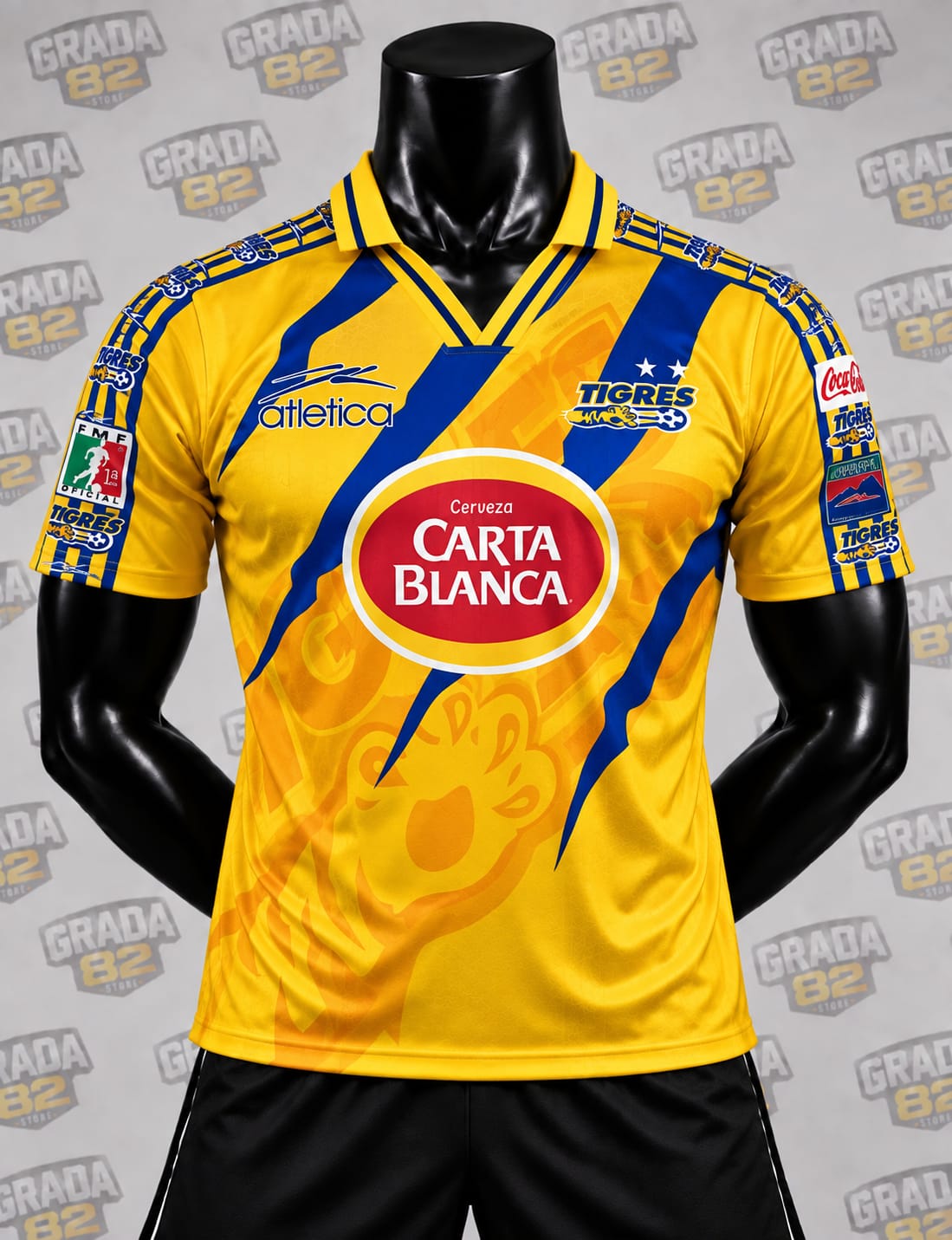 Tigres retro local 1997/1998