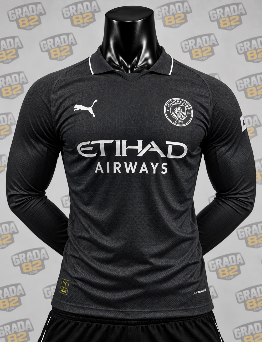 Manchester City visitante manga larga 2025-2026