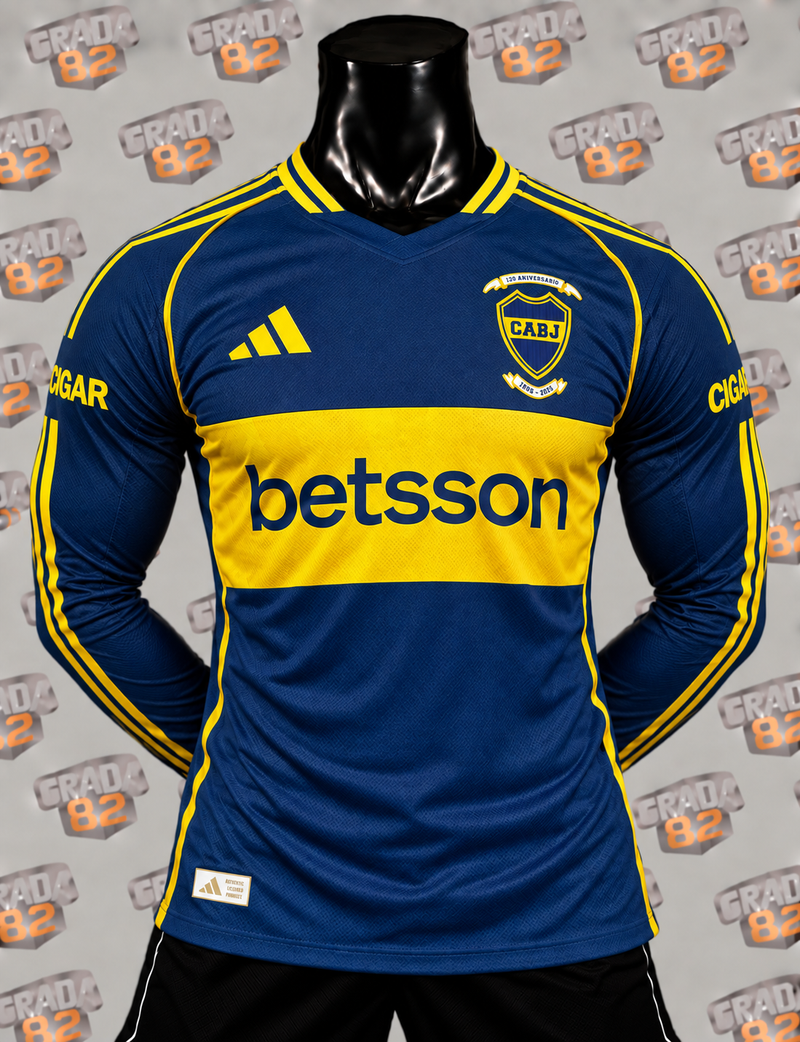 Boca Juniors manga larga 2025-2026