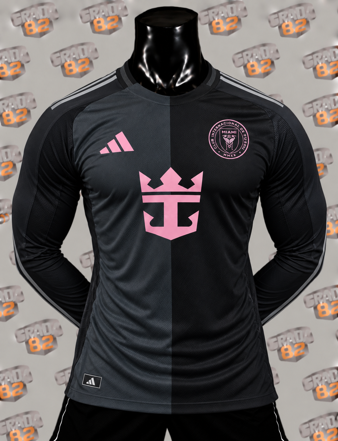 Inter Miami visitante manga larga 2025-2026