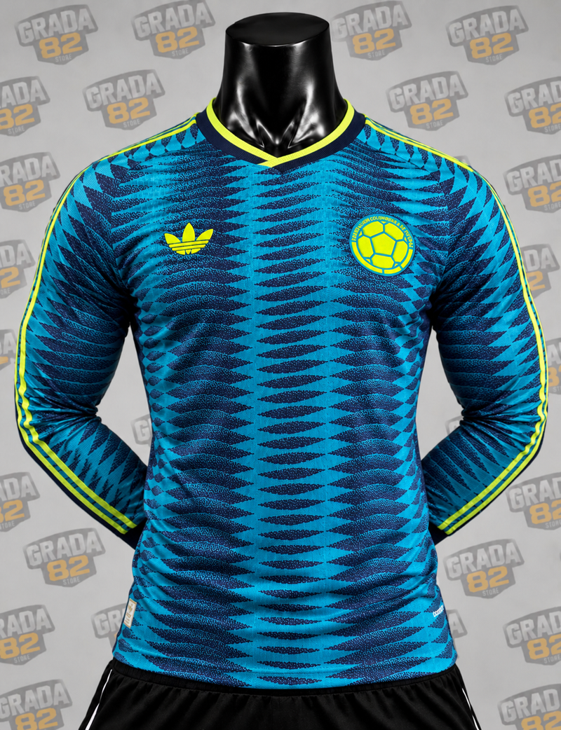 Colombia visitante manga larga 2026-2027