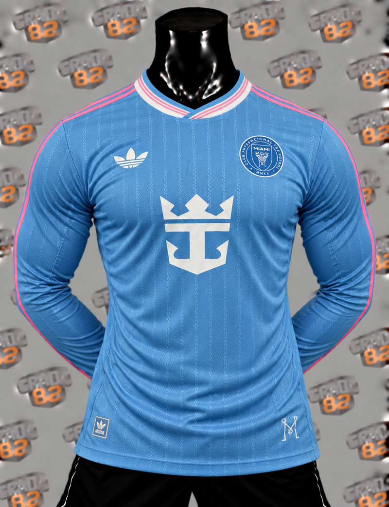 Inter Miami 3er uniforme manga larga 2025-2026