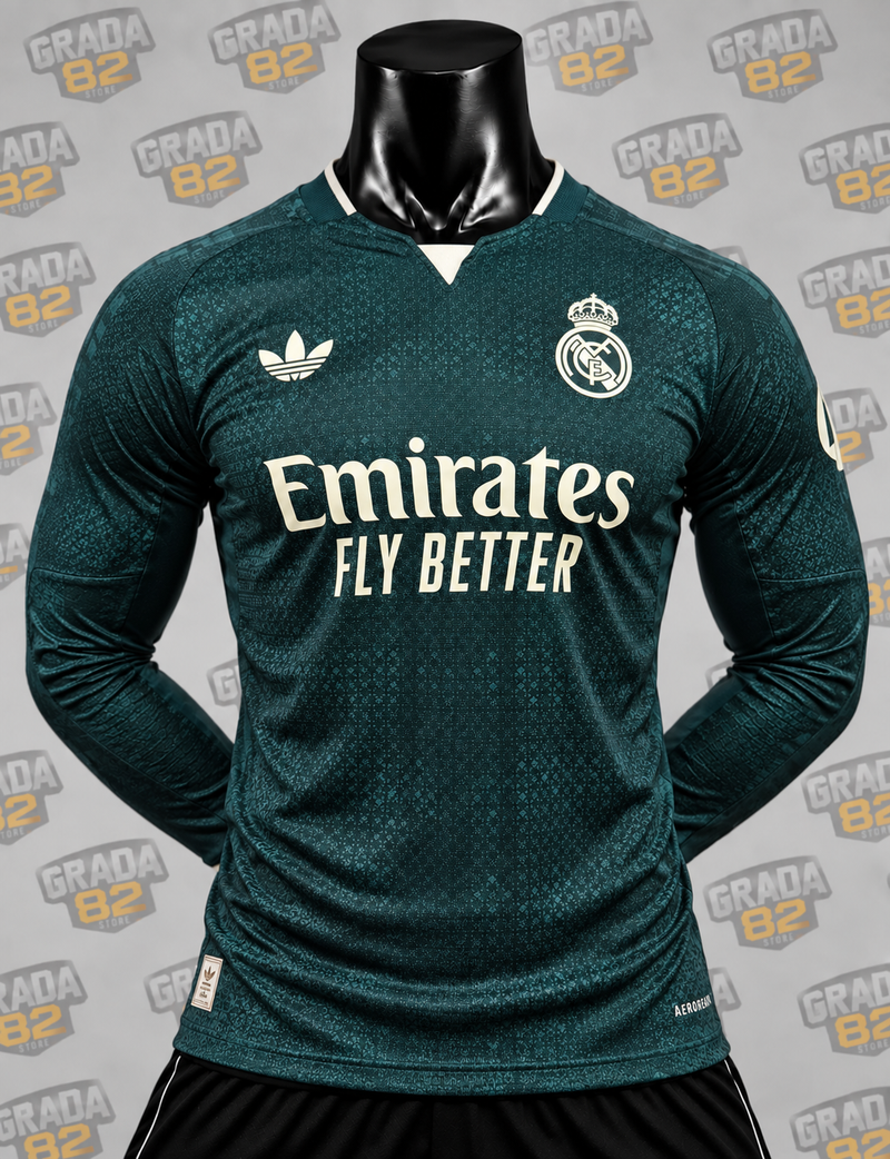 Real Madrid visitante manga larga 2026-2027