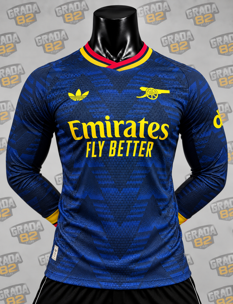 Arsenal visitante manga larga 2026-2027