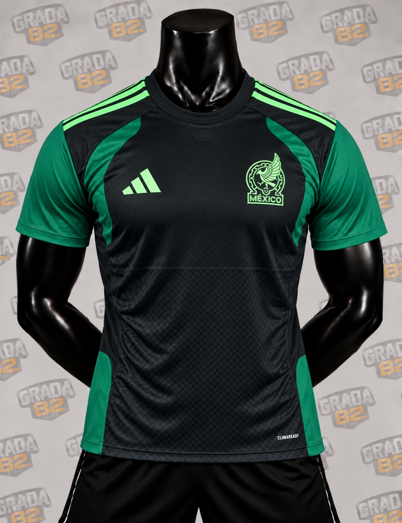 México entrenamiento negra con verde 2026