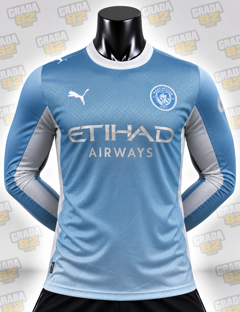 Manchester City manga larga 2026-2027
