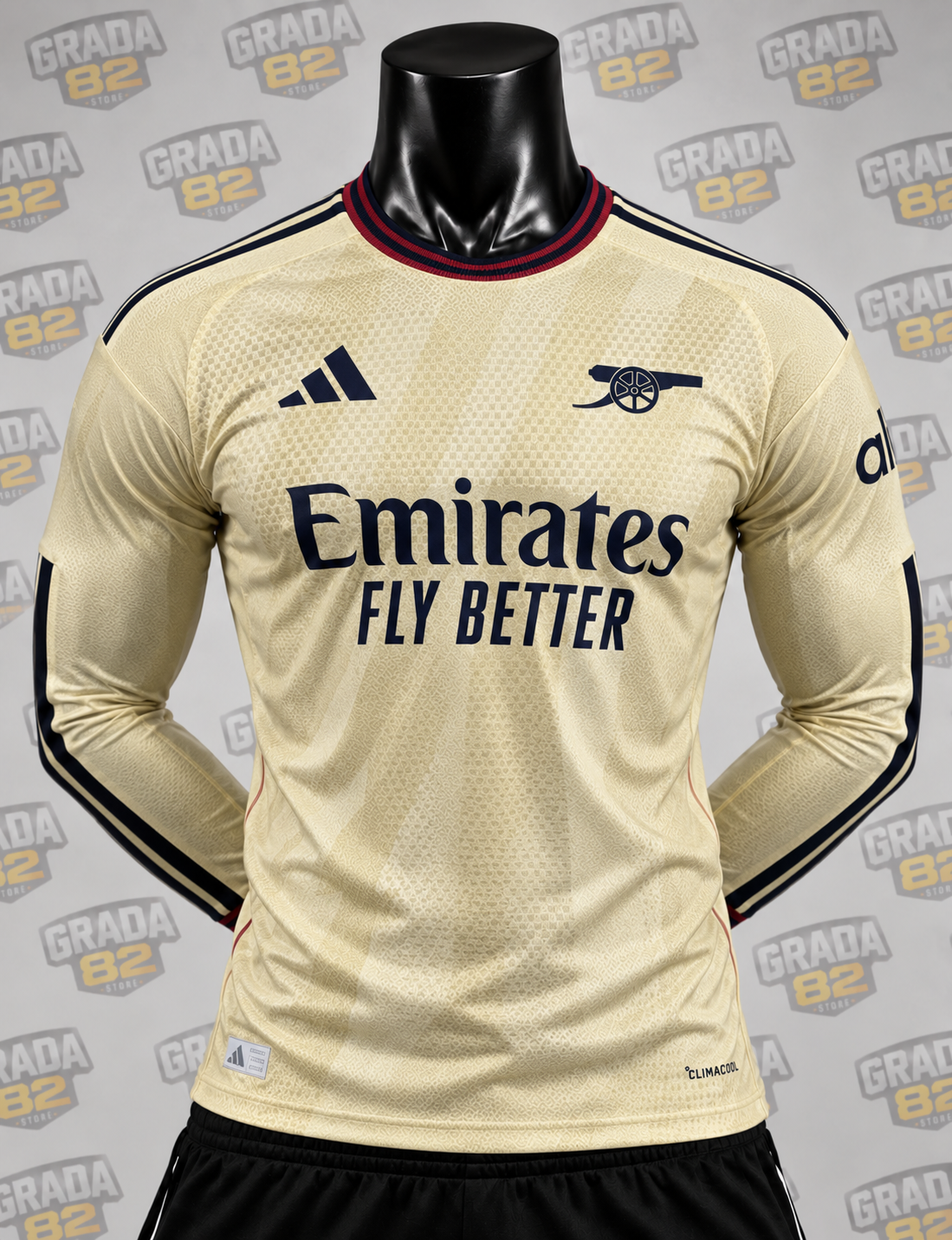 Arsenal 3er uniforme manga larga 2026-2027