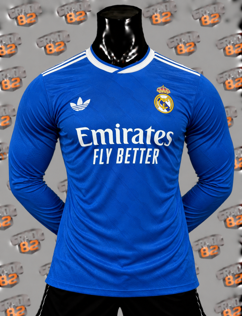 Real Madrid manga larga 2025-2026