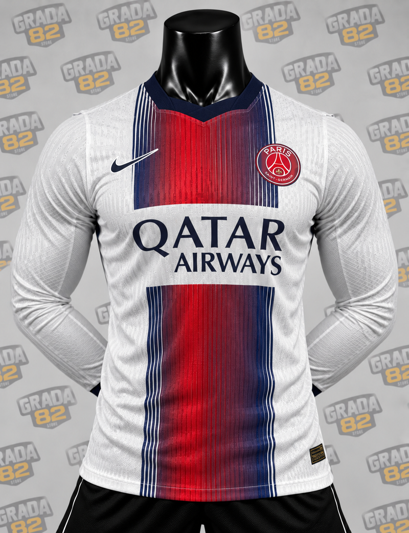 Paris Saint-Germain visitante manga larga 2026-2027