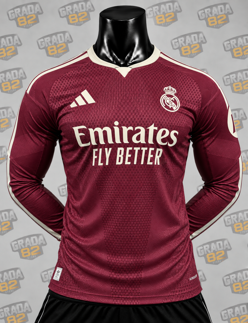 Real Madrid 3er uniforme manga larga 2026-2027