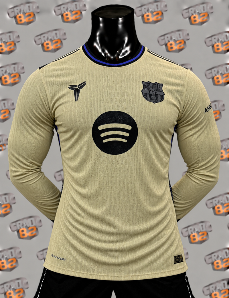 Barcelona visitante manga larga 2025-2026